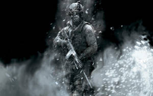 Call Of Duty Modern Warfare Dark Poster Wallpaper