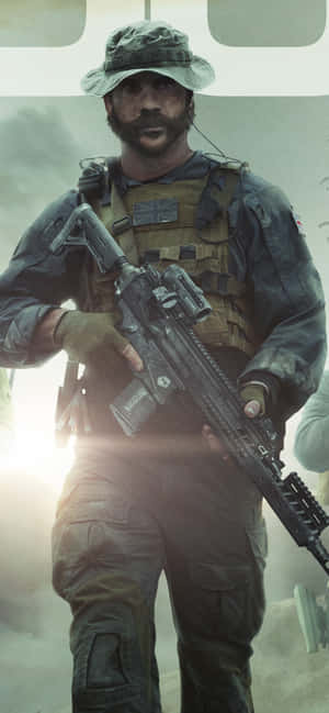Call Of Duty Modern Warfare Soldier Iphone Wallpaper