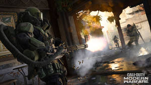 Call Of Duty Modern Warfare With Bokeh Wallpaper