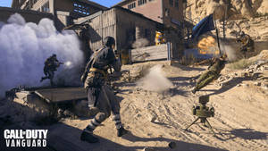 Call Of Duty Vanguard Shooting Action Battle Wallpaper