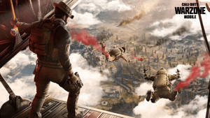 Call Of Duty Warzone 4k Sky Jumping Wallpaper