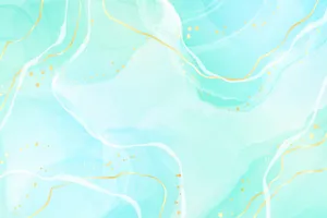 Calm And Cold: Mint Green Marble Wallpaper