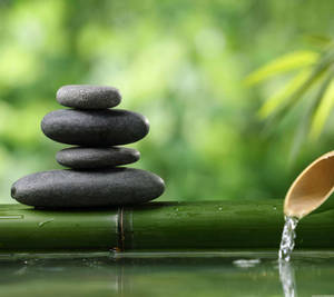 Calm And Relaxing Zen Stones Wallpaper