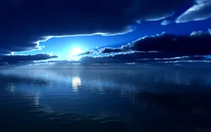Calming Desktop Night Sky Wallpaper