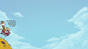 Calvin And Hobbes’ Magical Adventures Wallpaper