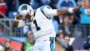 Cam Newton With The Carolina Panthers Wallpaper