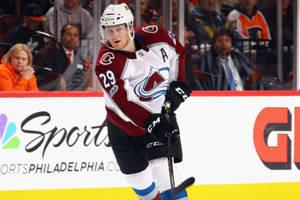 Canadian Professional Player Nathan Mackinnon Wallpaper