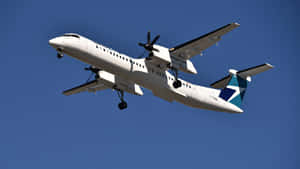 Canadian Westjet Encore Small Airplane Wallpaper