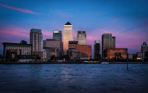 Canary Wharf In England Wallpaper