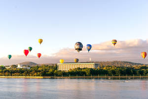 Canberra Hot Air Balloons Wallpaper