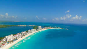 Cancún, Mexico Coastal Beach Wallpaper