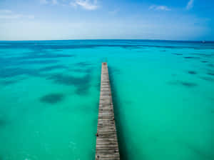 Cancún, Mexico Puncheon Bridge Wallpaper