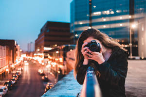 Candid Cityscape Photography Wallpaper