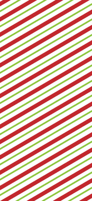 Candy Cane Red Christmas Iphone Wallpaper