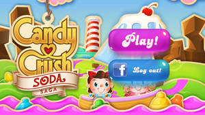 Candy Crush Saga Match The Soda Version Wallpaper