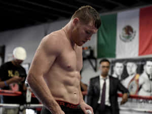 Canelo Alvarez Training Wallpaper