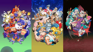 Capcom Darkstalkers Series Wallpaper