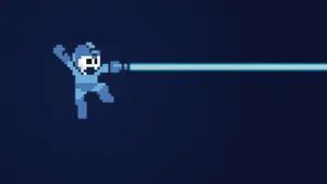 Capcom Mega Man Pixel Art Wallpaper