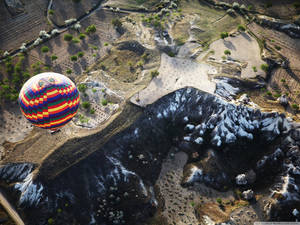 Cappadocia Some Snow Wallpaper