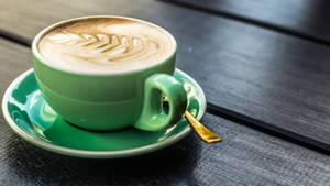 Cappuccino Latte Art Full 4k Wallpaper