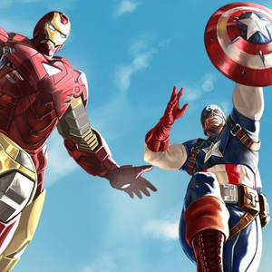 Captain America And Ironman Wallpaper