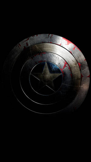 Captain America Mobile Rusty Shield Wallpaper