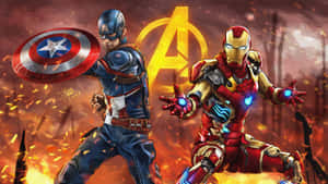 Captain America - Ready For The Fight Wallpaper