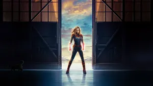 Captain Marvel Computer Carol Danvers Wallpaper