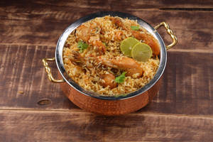 Caption: Aromatic Feast - Delightful Pot Of Biryani Wallpaper