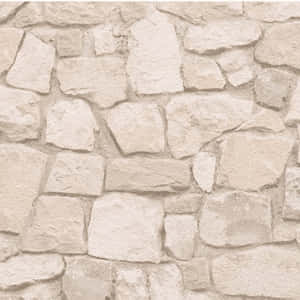 Caption: Captivating Beige Stone Texture Wallpaper