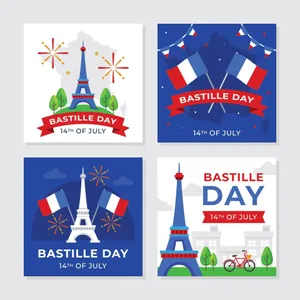 Caption: Celebratory Bastille Day Fireworks Display In Paris Wallpaper