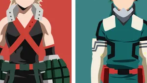 Caption: Class 1-a Heroes In Action - My Hero Academia 4k Wallpaper