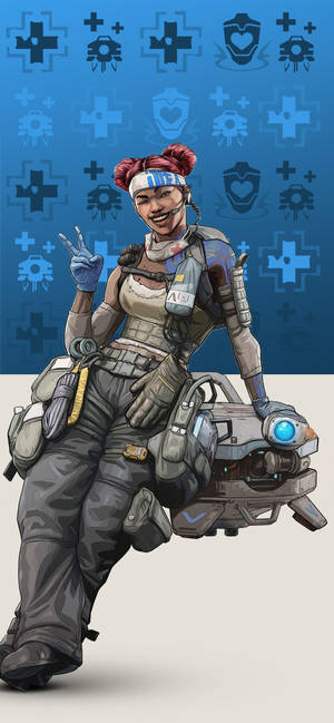 Caption: Combat Medic - Apex Legends Iphone Gameplay Wallpaper