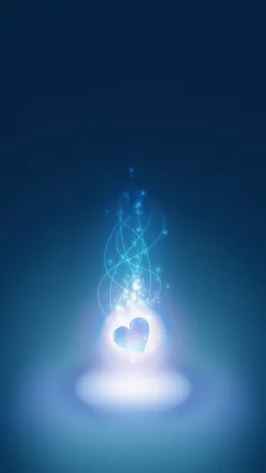 Caption: Embrace Love With This Heart-inspired Iphone Wallpaper Wallpaper