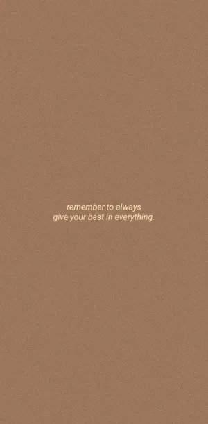 Caption: Embrace The Tranquility Of Brown Pastel Aesthetic. Wallpaper