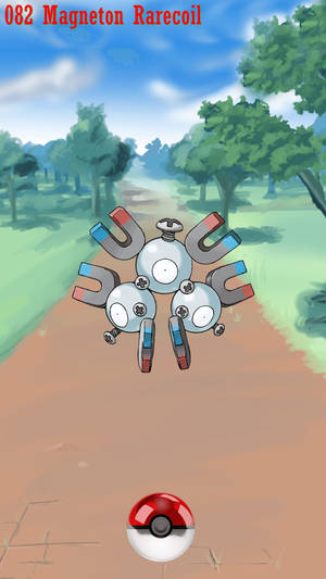 Caption: Encounter With Magneton - A Pulsating Electric Force Wallpaper