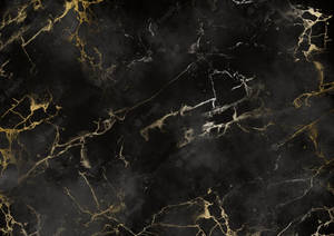 Caption: Enigmatic Black Marble - Exquisite 4k Display Wallpaper