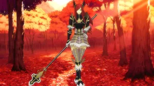 Caption: Erza Scarlet, The Fierce Fairy Tail Warrior Wallpaper