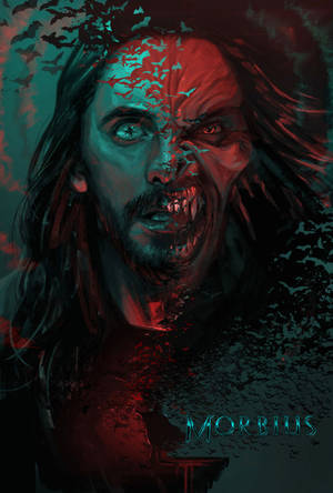 Caption: Evocative Digital Painting Of Morbius Wallpaper