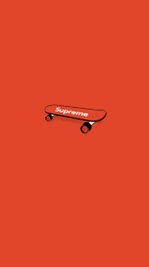 Download free Orange Supreme Logo Black Wallpaper MrWallpaper