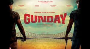 Caption: Gunday - Dynamic Duo From Yrf Production Wallpaper