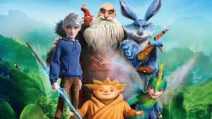 Caption: Heroes Of Rise Of The Guardians - Legendary Childhood Protectors Wallpaper