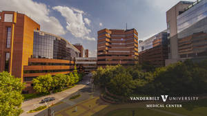 Caption: Impressive Structure Of Vanderbilt University Medical Center Wallpaper