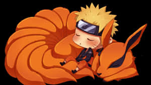 Caption: Kurama In Adorable Light Wallpaper
