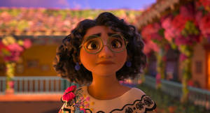 Caption: Mirabel Medrigal, The Charming Protagonist Of Disney's Encanto. Wallpaper