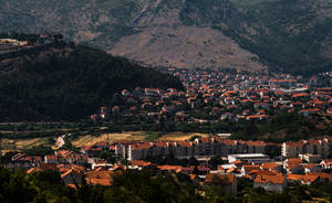 Caption: Picturesque View Of Trebinje Town, Bosnia And Herzegovina Wallpaper