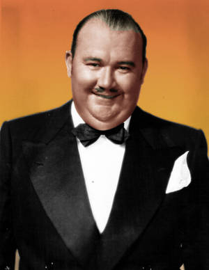 Caption: Portrait Of Paul Whiteman - The King Of Jazz Wallpaper