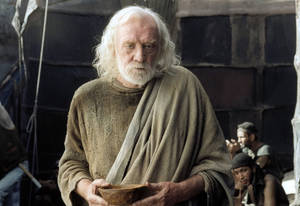 Caption: Prestigious Irish Actor Richard Harris As Apostle John Wallpaper