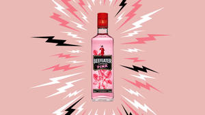 Caption: Refreshing Beefeater Pink Gin Wallpaper