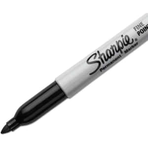 Caption: Sharpie Permanent Marker On White Background Wallpaper